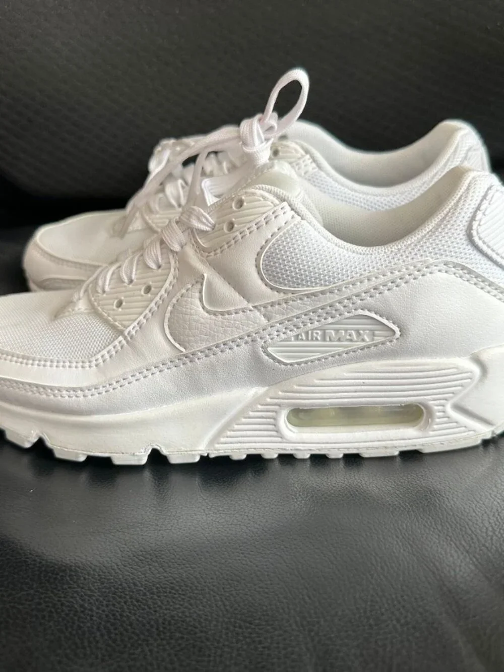 NEW Nike Air Max 90 Triple White DH8010-100 Women's sneakers size 6.5